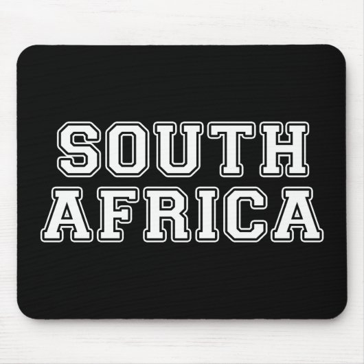 Tapis De Souris Afrique du Sud (Devant)