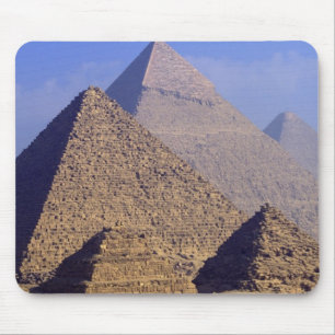 Tapis De Souris Afrique, Égypte, Le Caire, Gizeh. Grandes pyramide