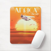 Tapis De Souris Afrique par avion (Avec souris)