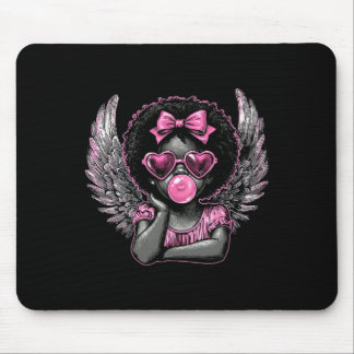 Tapis De Souris Afro Cupid With Sungles Blowing Bubble Gum Valenti