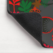 Tapis De Souris Afro Diva Rouge Vert Ardoise Noir (Coin)