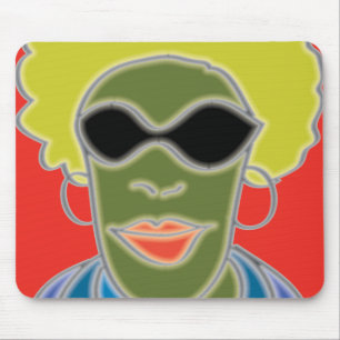 Tapis De Souris Afro-Gauche votre souris !