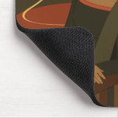 Tapis De Souris Afro'na Lisa Mousepad (Coin)