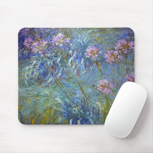 Tapis De Souris Agapanthus, Monet (Avec souris)