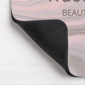 Tapis De Souris Agate terreuse rose pourpre (Coin)