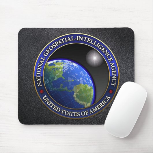 Tapis De Souris Agence nationale de Geospatial-Intelligence (NGA) (Avec souris)