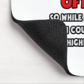 Tapis De Souris Agent de conformité amusant .. Très improbable (Coin)