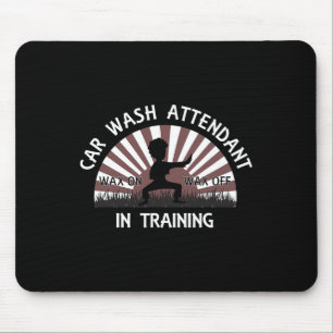 Tapis De Souris Agent De Lavage De Voiture En Teigne D'Entraînemen