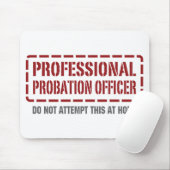 Tapis De Souris Agent de probation professionnel (Avec souris)