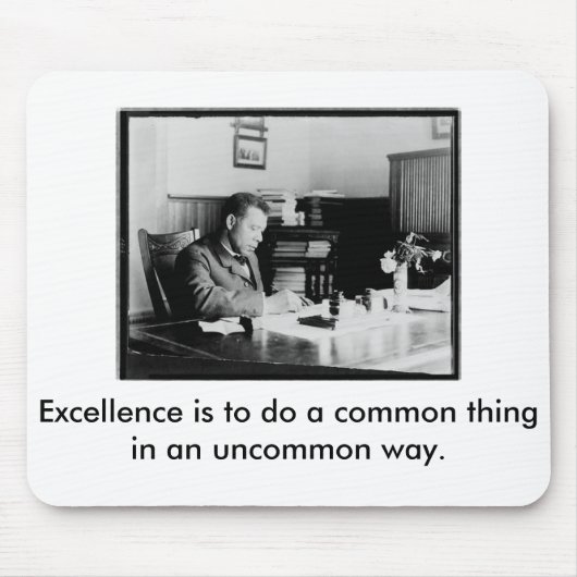 Tapis De Souris Agent de réservations T. Washington (Devant)