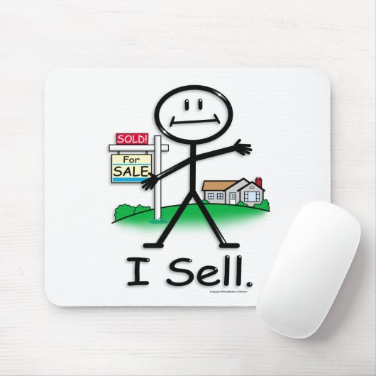 Tapis De Souris Agent immobilier (Avec souris)