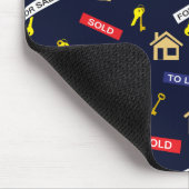 Tapis De Souris Agent immobilier personnalisé (Coin)