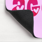 Tapis De Souris Aggie dans les coeurs (Coin)