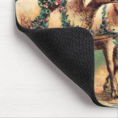 Tapis De Souris Agneaux vintages de Pâques (Coin)