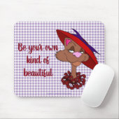 Tapis De Souris Agnès, mousepad de w/quote (Avec souris)