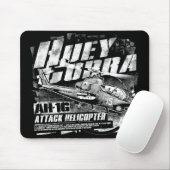 Tapis De Souris AH-1G HueyCobra Pad Mousepad (Avec souris)