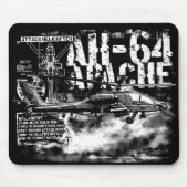 Tapis De Souris AH-64 Apache Mousepad (Devant)