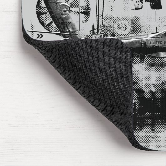 Tapis De Souris AH-64 Apache Mousepad (Coin)