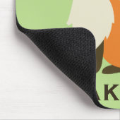 Tapis De Souris Ah, pour le vert de saké de Fox (Coin)