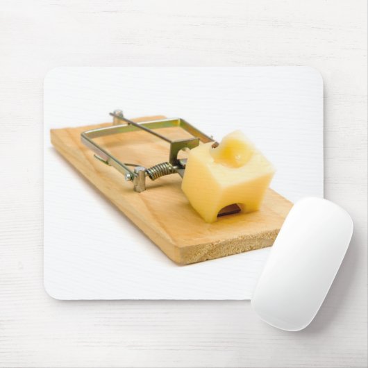 Tapis De Souris Ah, rupture ! Souricière à  clapet (Avec souris)