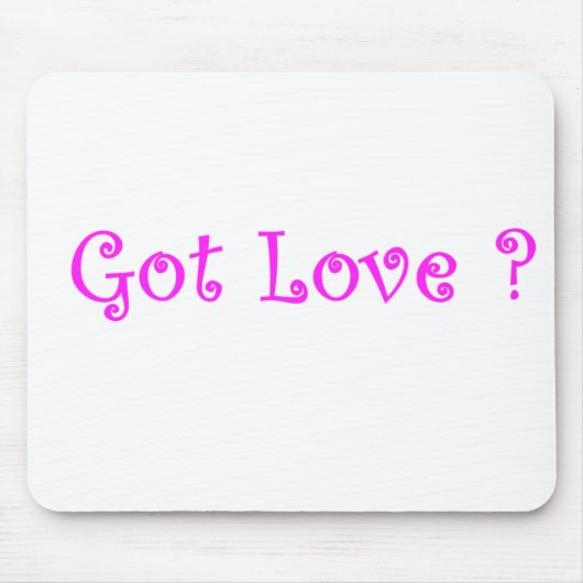 Tapis De Souris Ai de l'amour ?-mousepad (Devant)
