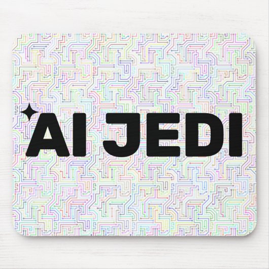 Tapis De Souris AI Jedi™ Mouse Pad (Customize It!) (Devant)