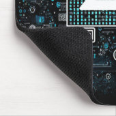 Tapis De Souris Ai - Technologie - Monogramme de codage - Sigma (Coin)