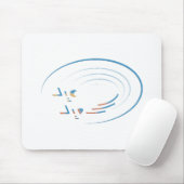 Tapis De Souris Aïd el-Fitr, Spirales of Joy (Avec souris)