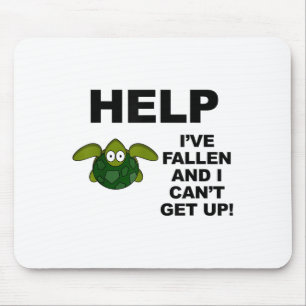 Tapis De Souris Aide Je suis tombé et je ne peux pas me lever - Id