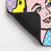 Tapis De Souris Aidez la bande dessinée Recherchée Mousepad (Coin)