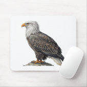 Tapis De Souris Aigle (Avec souris)