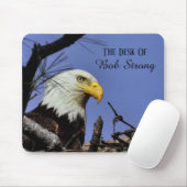 Tapis De Souris Aigle à chaudes matures Le bureau de * Personnalis (Avec souris)