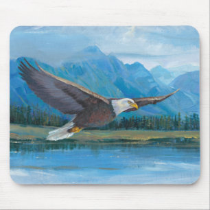 Tapis De Souris Aigle à tête blanche