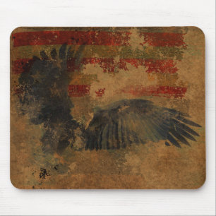 tapis de souris aigle américain