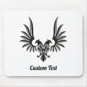 Tapis De Souris Aigle avec deux têtes Souris (Devant)