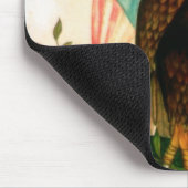 Tapis De Souris Aigle chauve avec le drapeau (Coin)