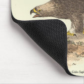 Tapis De Souris Aigle d'or (Aquila chrysaetos) NY Bird Image (Coin)
