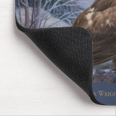 Tapis De Souris Aigle d'or Ferdinand von Wright 1884 Faune (Coin)