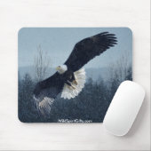 Tapis De Souris Aigle mousepad volant (Avec souris)
