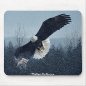 Tapis De Souris Aigle mousepad volant (Devant)