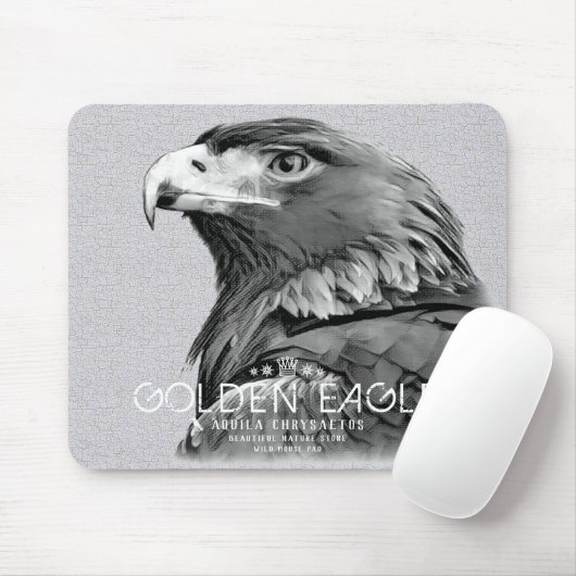 Tapis De Souris Aigle royal (Avec souris)