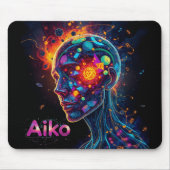 Tapis De Souris AiKo Grunge Graphique #4 (Devant)