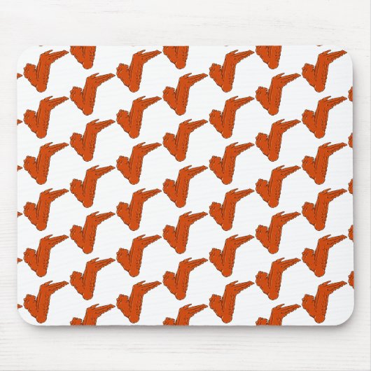 Tapis De Souris Aile de poulet Mousepad (Devant)