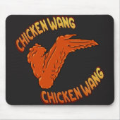 Tapis De Souris Aile de poulet Mousepad (Devant)