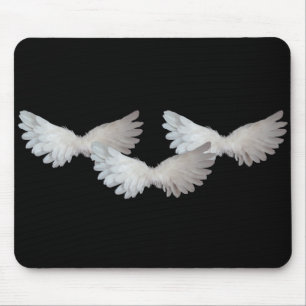 Tapis De Souris Ailes blanches Mousepad