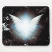Tapis De Souris Ailes d'anges brillantes (Devant)