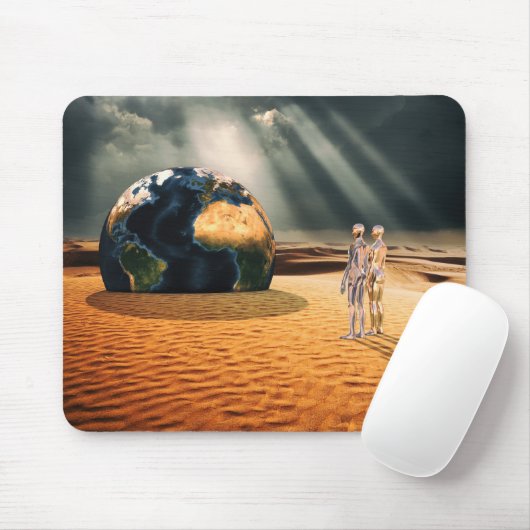 Tapis De Souris Ailleurs – Face au Monde (Avec souris)
