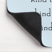 Tapis de souris aimable de Lotus de pensées (Coin)