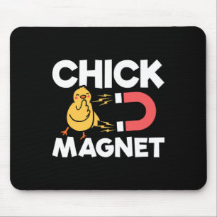 Tapis De Souris Aimant à Poussins Blague de Pâques Amusante sur le