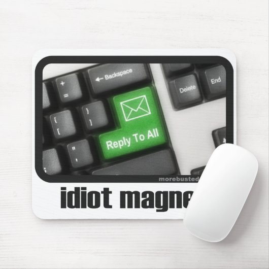 Tapis De Souris Aimant d'idiot (mousepad) (Avec souris)